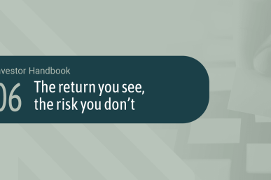 Chapter 6 The return you see, the risk you don't